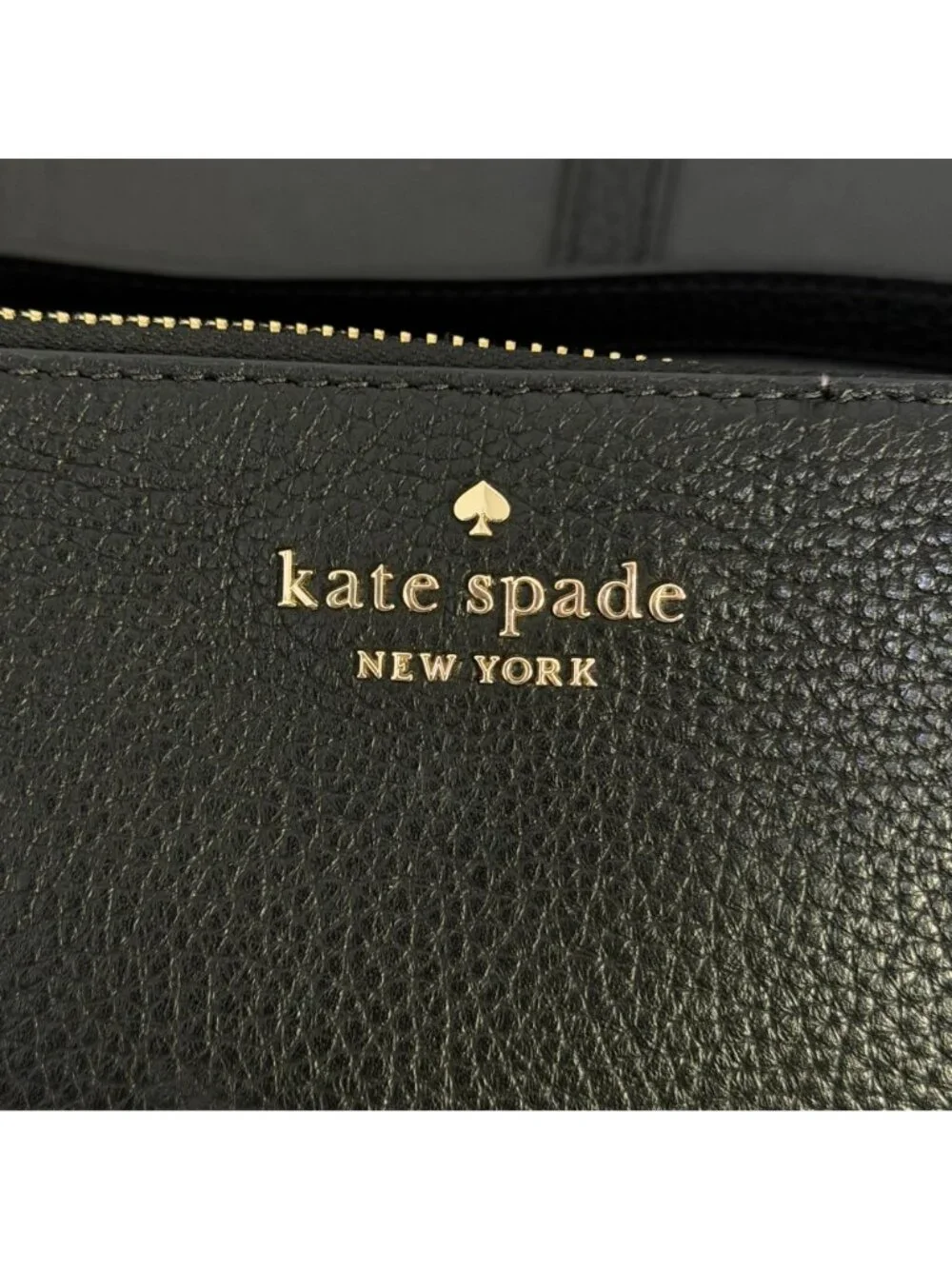 Kate Spade Black Leather Crossbody Bag